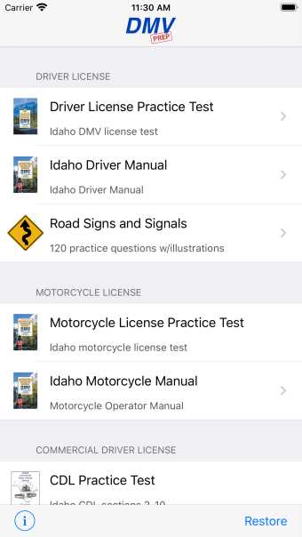 Idaho DMV Test Prep