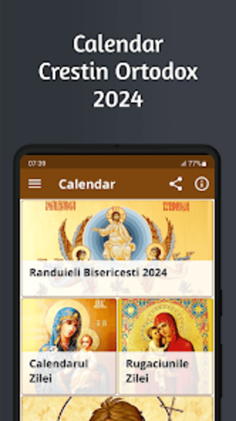 Calendar Ortodox 2024