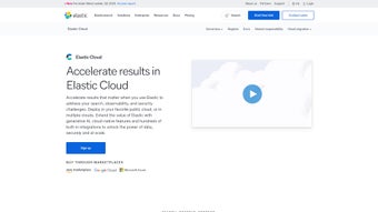 Image 0 for Elastic Cloud