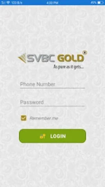 SVBC GOLD Client App