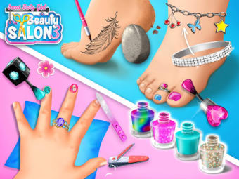 Sweet Baby Girl Beauty Salon 3 - Hair Nails  Spa
