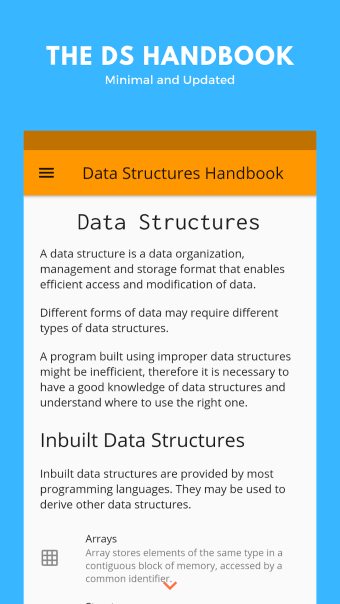 Data Structures Handbook