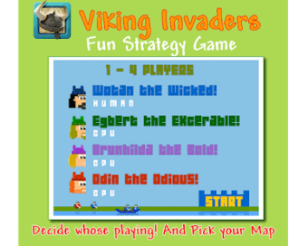 Viking Invaders: Multiplayer Tablet Board Game
