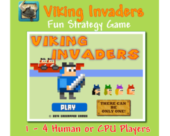 Viking Invaders: Multiplayer Tablet Board Game
