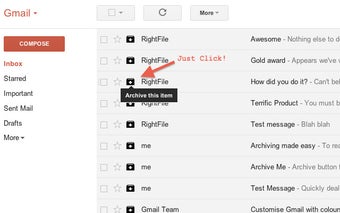 Actions for Gmail™ (beta)