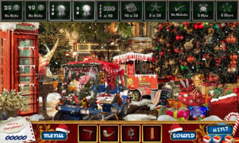 Street Christmas Free New Hidden Object Games