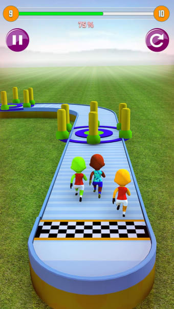 Escape Run Race 3D - Multiplayer Running Game