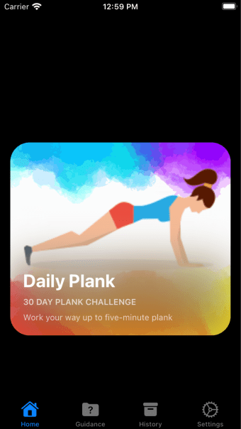 Daily Plank bodyweight workout