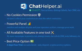 ChatHelper – Tool for OnlyFans Creators