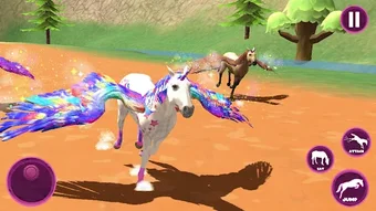 Flying Horse Unicorn Game