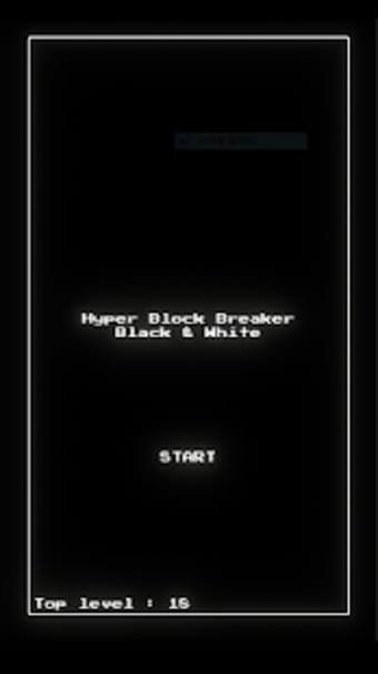 Hyper Block Breaker BlackWhite