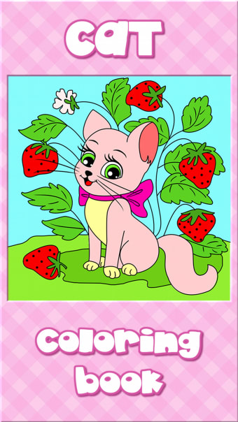 Cat Kitty Kitten Coloring Book