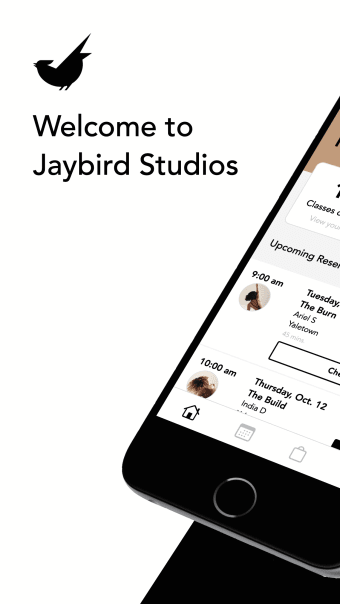 Jaybird Studios: Booking App