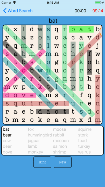 h4labs Word Search