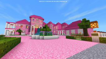 The Great Pink House map for MCPE