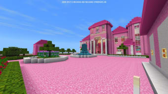 The Great Pink House map for MCPE