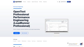Imagen 0 para OpenText LoadRunner Profe…