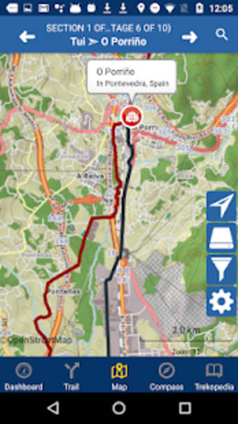 Camino Portugués: From Porto Offline Maps