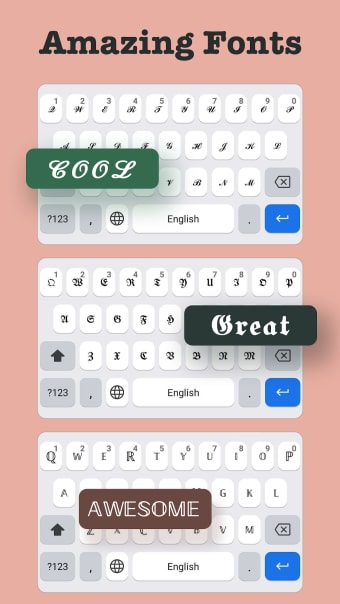Fonts Art: Keyboard Font Maker