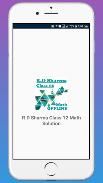 RD Sharma Class 12 Math Offline Edition