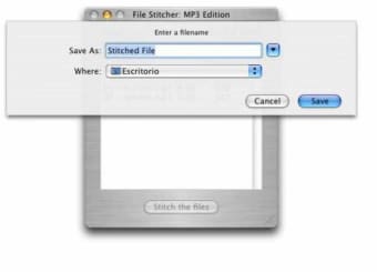 File Stitcher MP3 Edition