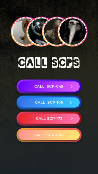 Call from SCPs Game