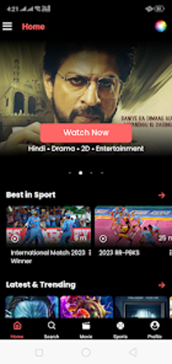 OTT Platform - Live TV  Movie