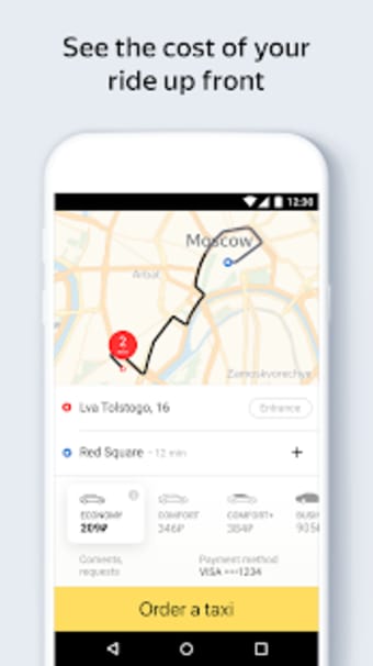 Yandex Go  taxi and delivery
