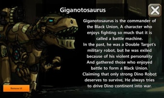 Giganotosaurus - Combine! Dino Robot
