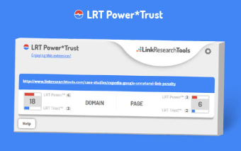 LRT Power*Trust – PageRank Replacement