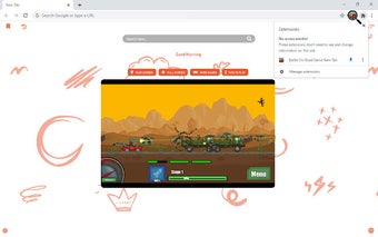 Battle On Road Game New Tab