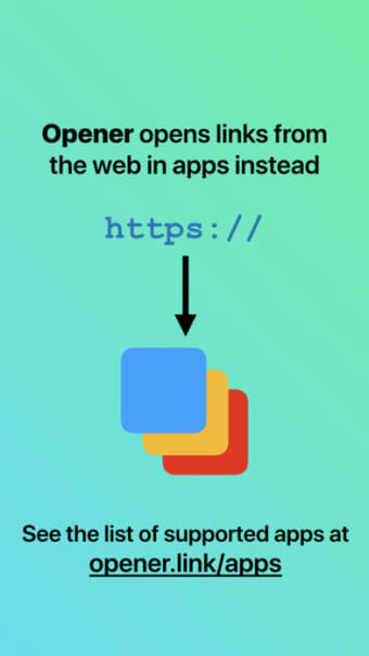 Opener  open links in apps