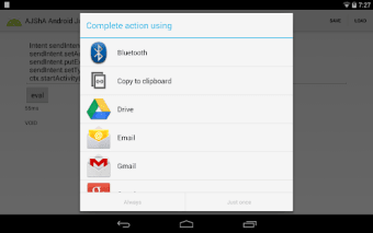 AJShA Android Java Shell App