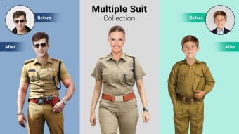 Men Police Uniform Editor