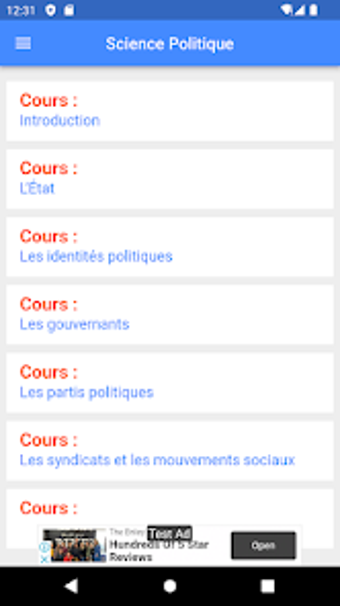 Science Politique : Cours