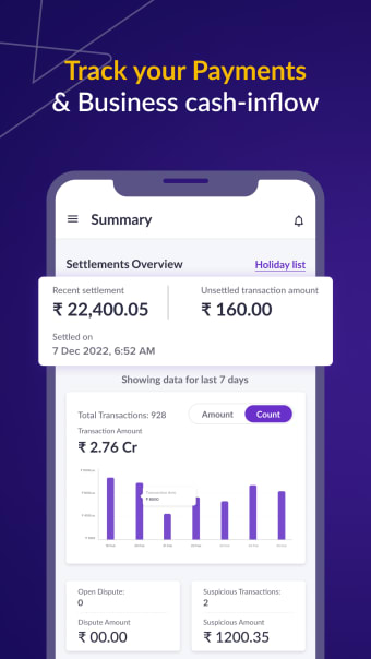 Cashfree Payments Business App