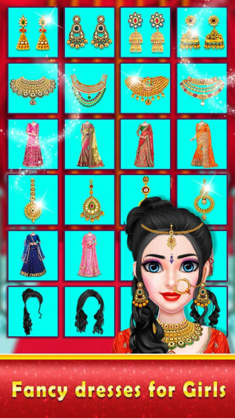 Indian Royal Wedding Doll Maker : Avatar Creator