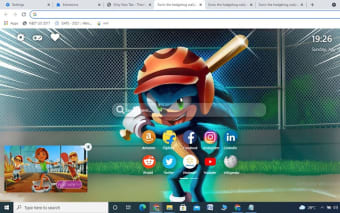 Sonic The Hedgehog Wallpaper New Tab Theme