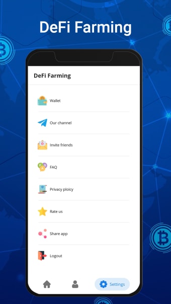 DeFi Farming - Cryptocurrency Farming App