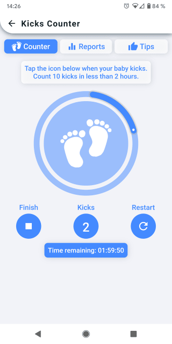 Kick Counter - Track your babys movements