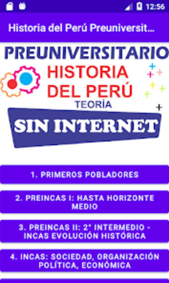 Historia del Perú Preuniversit