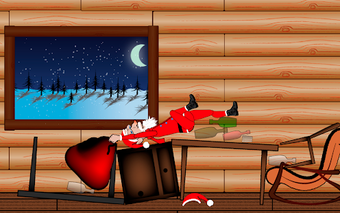 Lazy Santa Claus