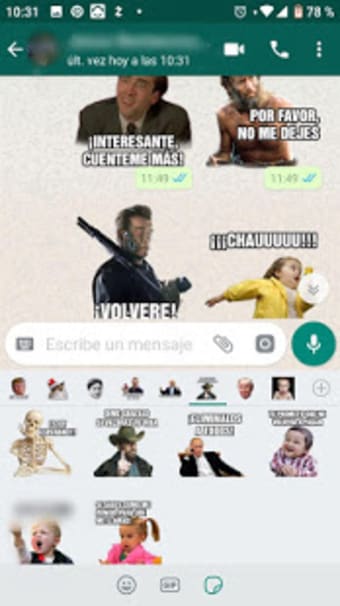 Memes con Frases Stickers en español para WhatsApp