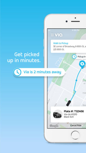 Via: Low-Cost Ride-Sharing