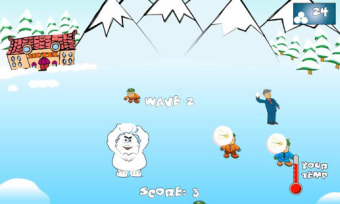SnowBall Fight Winter Game HD