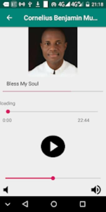 Cornelius Benjamin Music app