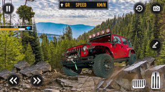 Offroad Jeep Driving Hill Game