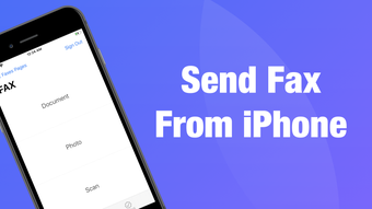 FAX App: Send PDF Documents