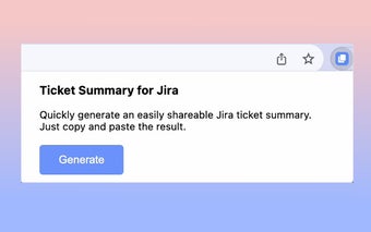 Ticket Summary for Jira