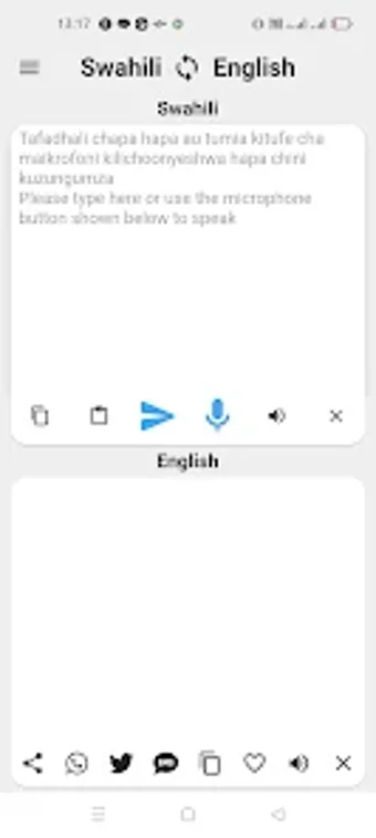 Swahili To English Translator